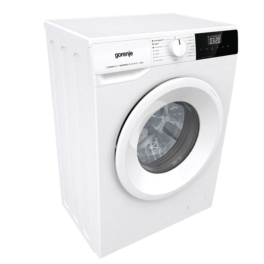 Pračka Gorenje Primary WNHPI84AS bílá Předem plněná pračka Gorenje WNHPI84AS, bílá, SterilTub