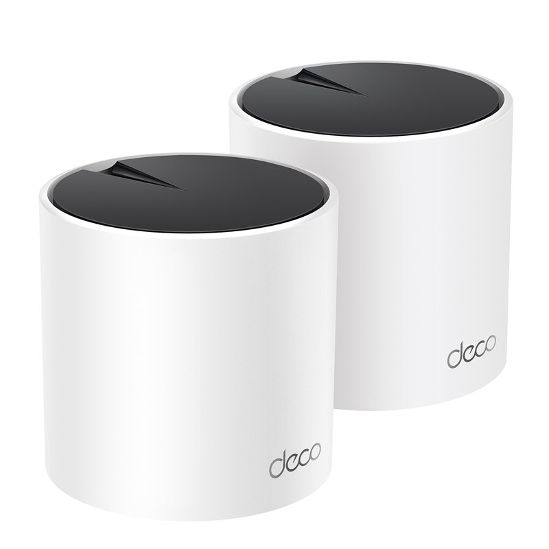 Komplexní Wi-Fi systém TP-Link Deco X55, WiFi6 AX3000 Ai-Driven (2 ks) bílý