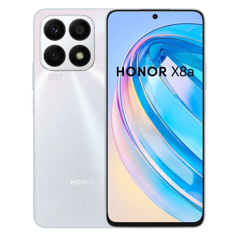 Mobilní telefon HONOR X8a 6 GB / 128 GB stříbrný