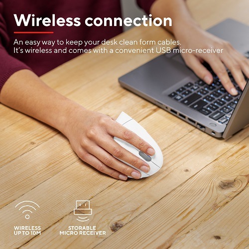 Myš Trust Verto Ergonomic Wireless bílá TRU25132_05