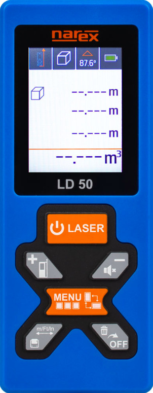 Laserový dálkoměr Narex LD 50