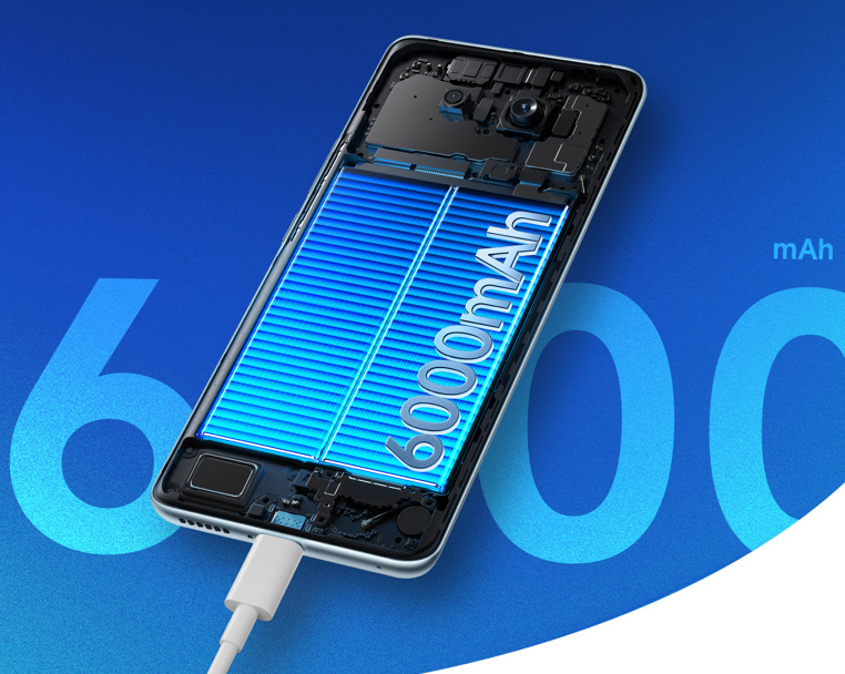Mobilní telefon Xiaomi Redmi Note 15 6 GB / 128 GB modrý Xiaomi Redmi Note 15 nabízí dlouhou výdrž díky baterii o kapacitě 6 000 mAh