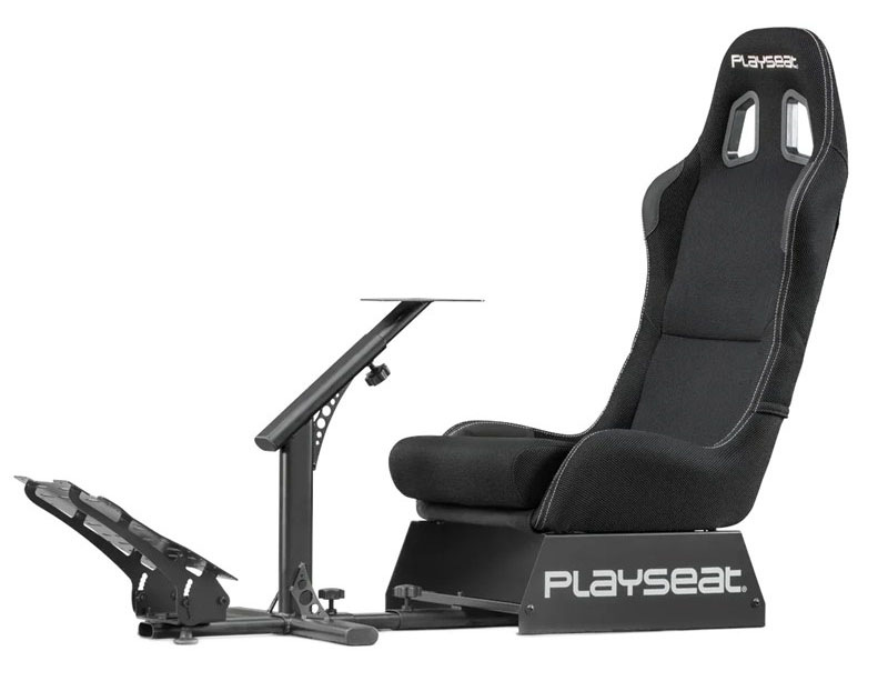 Závodní kokpit Playseat Evolution - Actifit v černém barevném provedení.