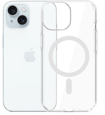 Kryt na mobil 3mk EverClear MagCase na Apple iPhone 15 průhledný Kryt na mobil 3mk EverClear MagCase na Apple iPhone 15 - průhledný