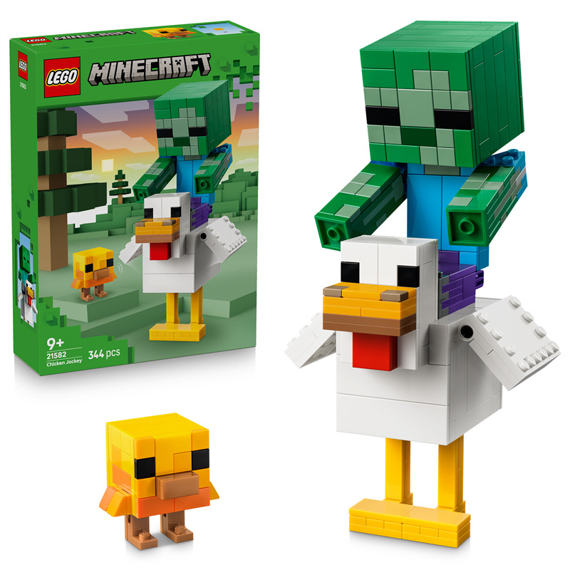 Stavebnice LEGO® Minecraft® 21582 Kuřecí žokej