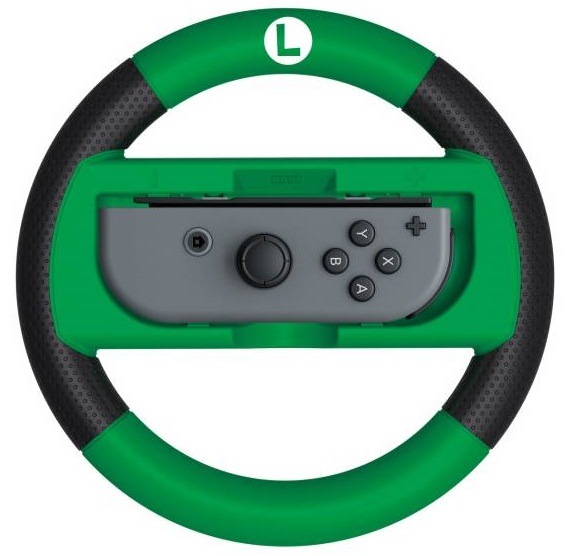 Volant HORI Joy-Con Wheel Deluxe (Luigi) pro Nintendo Switch zelená