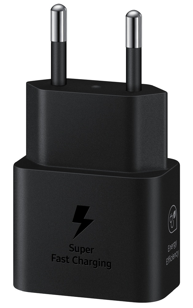 Nabíječka do sítě Samsung EP-T2510, USB-C, 25W + USB-C kabel 1m černá