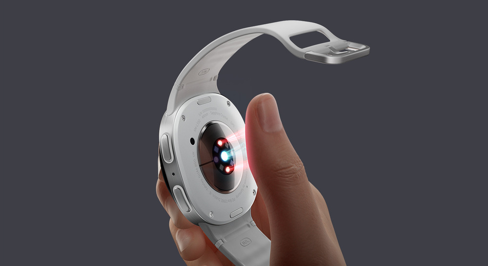 Chytré hodinky Samsung Galaxy Watch8 40 mm stříbrné