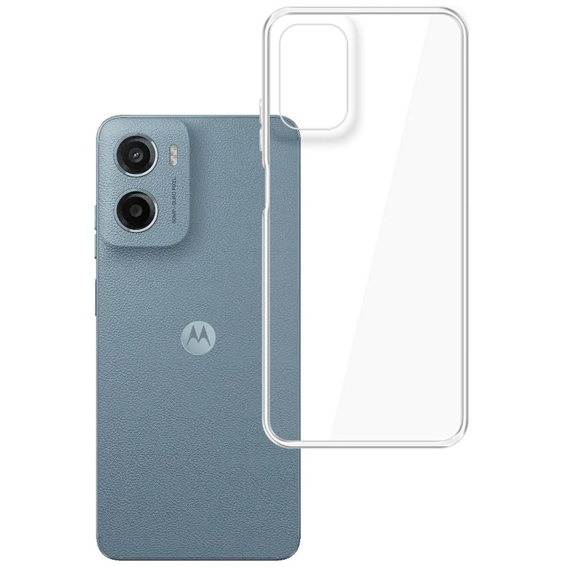 Kryt na mobil 3mk Clear Case na Motorola Moto G05 průhledný