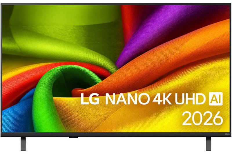 Chytrá televize LG 43NU850B s Nano technologií, černá barva