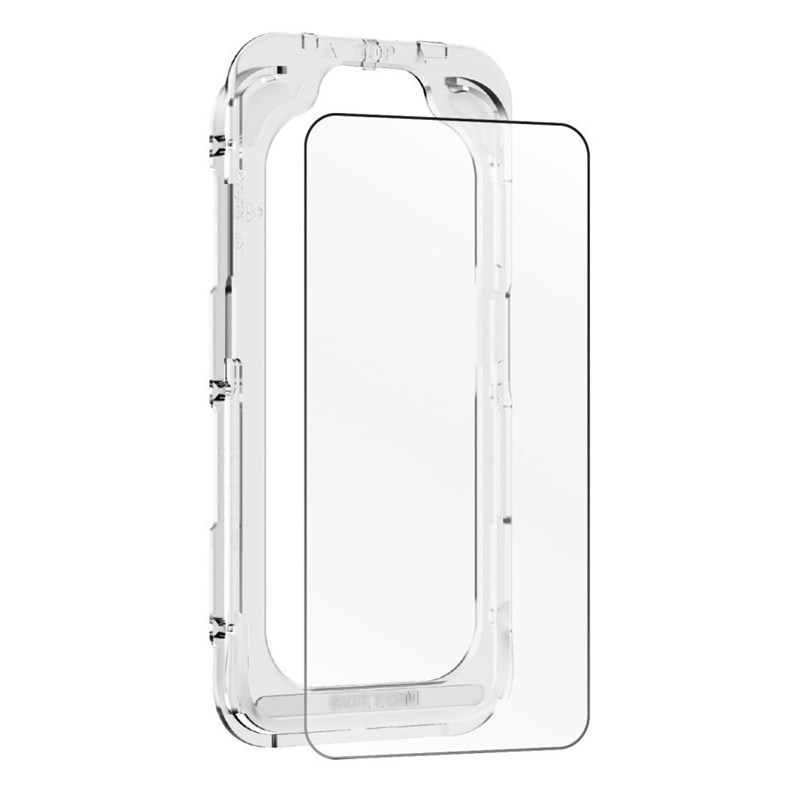 Tvrzené sklo Mobile Origin EasyGlass na iPhone 17e/16e/14/13/13 Pro, s aplikátorem, průhledné