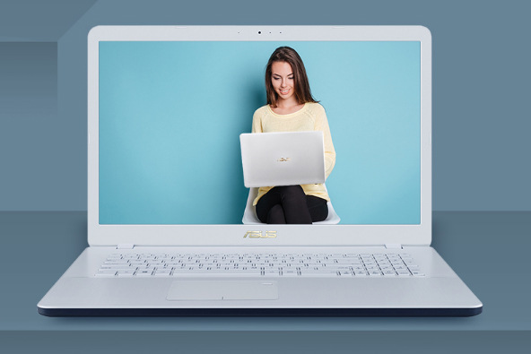Notebook Asus VivoBook 17 X705UA-BX840T šedý Notebook Asus VivoBook 17 X705UA-BX840T šedý