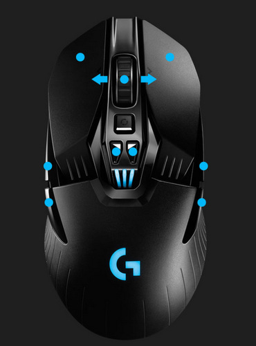 Myš Logitech G903 Lightspeed Wireless černá