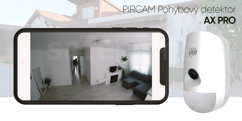 Detektor pohybu Hikvision AX PRO PIR s kamerou Detektor pohybu Hikvision AX PRO PIR s kamerou