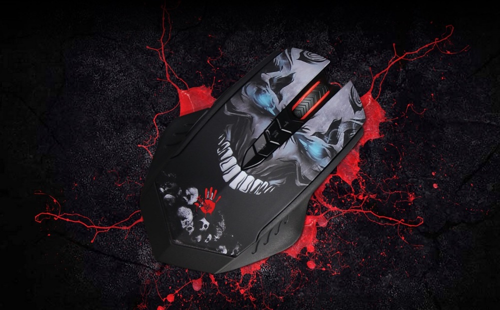Myš A4Tech BLOODY R80 Plus černá A4Tech BLOODY R80 Plus