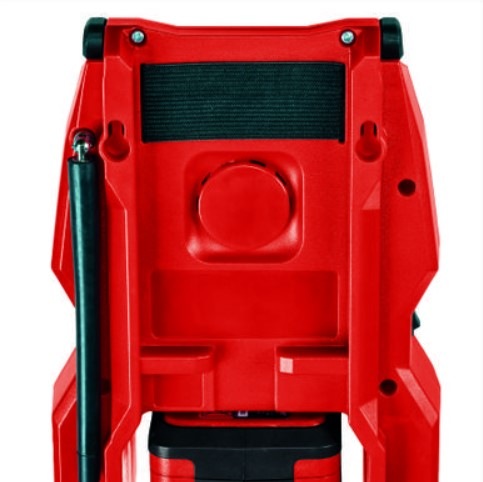 Stavební rádio Einhell TC-RA 18 Li BT (bez baterie) 3408017 Einhell TC-RA 18 Li BT bez aku, červená/černá