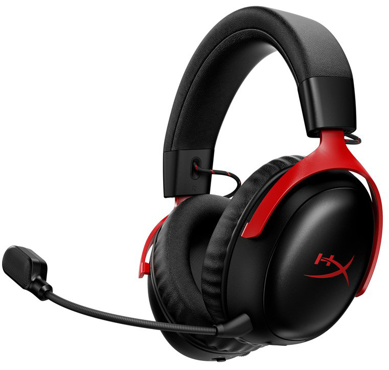 Headset HyperX Cloud III S Wireless černý/červený Headset HyperX Cloud III S Wireless černý/červený