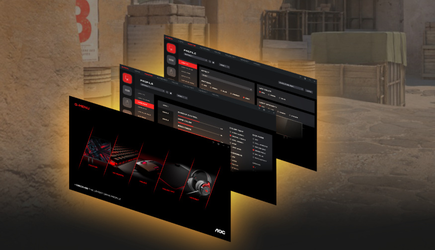 Herní monitor AOC AGON PRO CS24A černý/žlutý