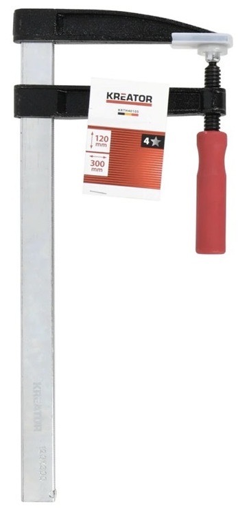 Svorka Kreator s rozpětím čelistí 300 mm, upínací síla 270 kg