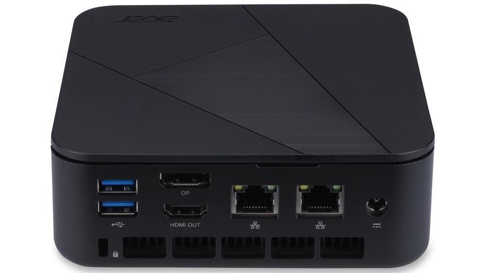 PC mini Acer Veriton N1502G-13U5U NUC černý Detail obrázku PC mini.
