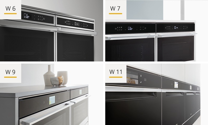 Mikrovlnná trouba Whirlpool W6 MD440 BSS, vestavná, jednotný vzhled design