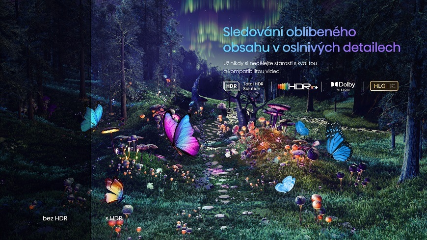 elevize Hisense 55E7KQ PRO, HDR Solution