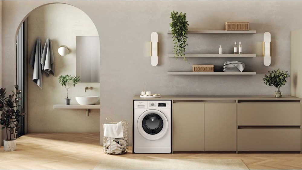 Pračka Whirlpool FFB 8489 BV EE bílá Pračka Whirlpool FFB 8489 BV EE, volně stojící, předem plněná, bílá, design