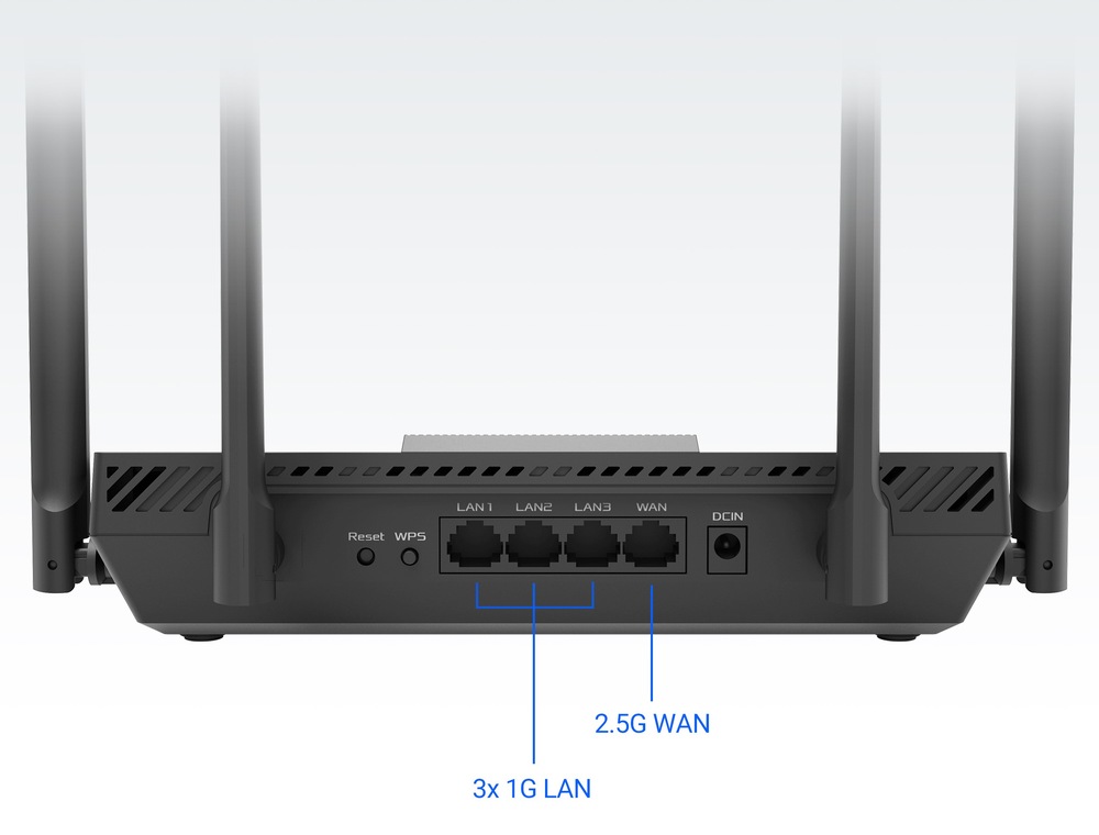 Router Asus RT-BE50 černý Router Asus RT-BE50 černý