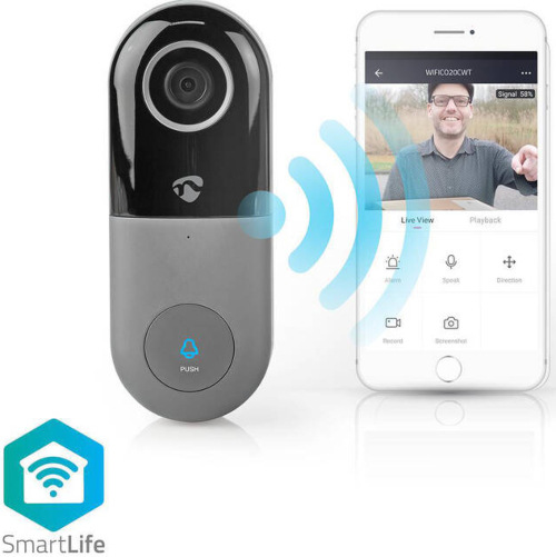 Videozvonek Nedis Wi-Fi Smart s kamerou Nedis Wi-Fi Smart