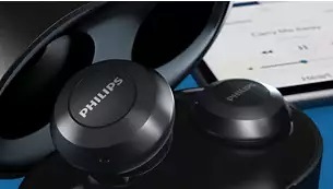 Sluchátka Philips TAT8505BK černá Sluchátka Philips TAT8505BK černá