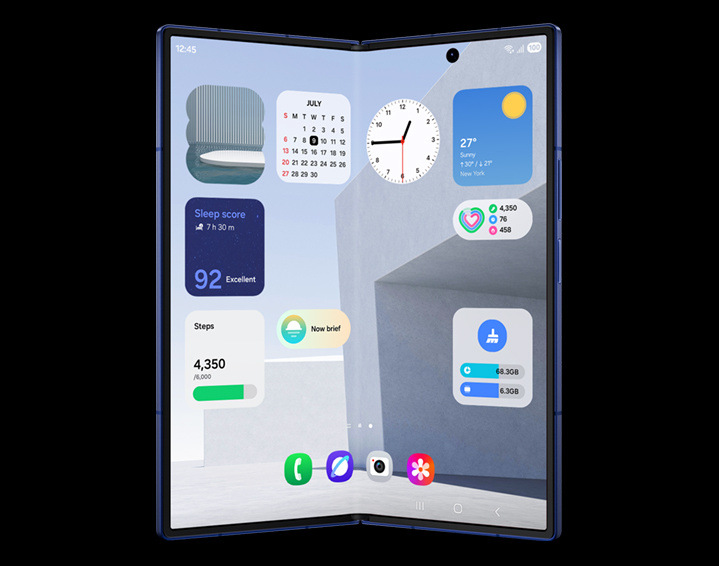 Mobilní telefon Samsung Galaxy Z Fold7 5G 12 GB / 256 GB modrý