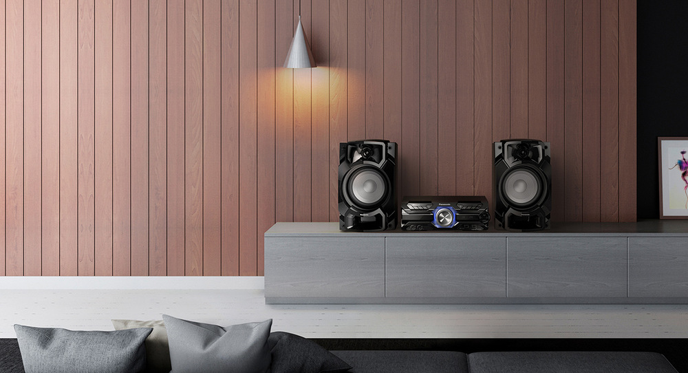 Minisystém Panasonic SC-AKX520E-K černý