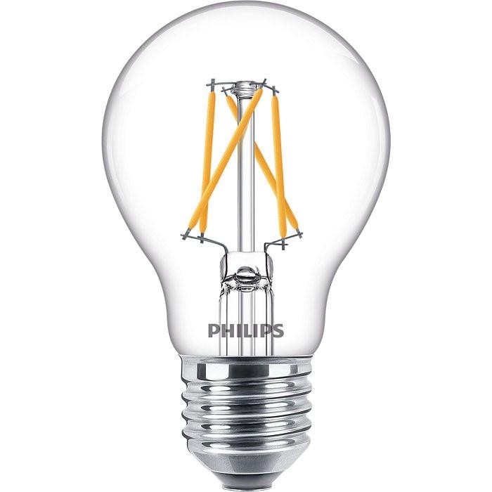 Žárovka LED Philips SceneSwitch, klasik, 7,5W, E27, teplá bílá