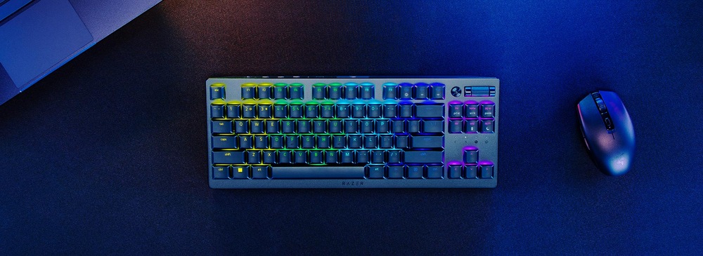 Klávesnice Razer DeathStalker V2 Pro Tenkeyless (Red Switch) - US Layout bílá