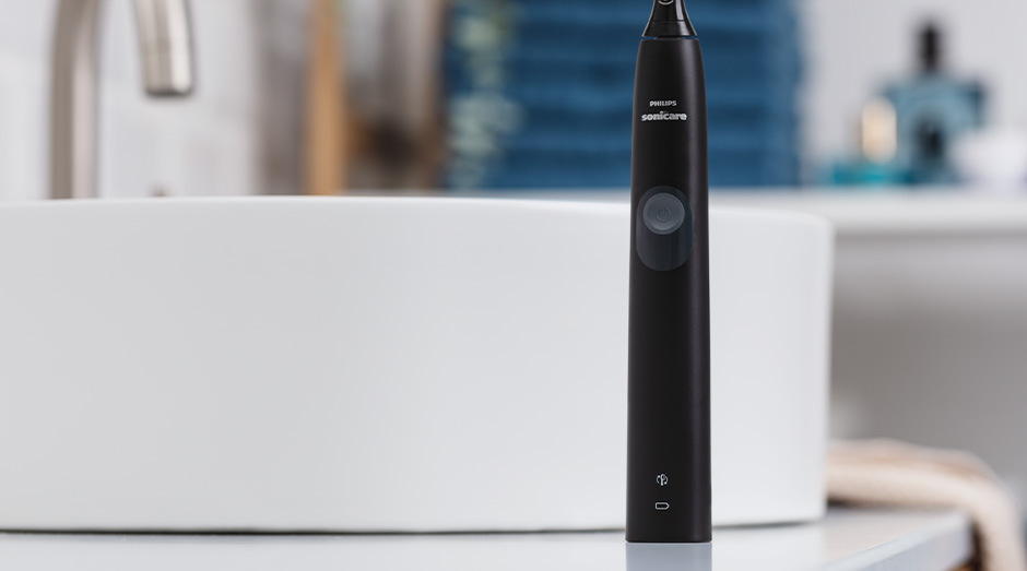 Zubní kartáček Philips Sonicare 4300 HX6800/87 černý Zubní kartáček Philips Sonicare 4300 HX6800/87 černý