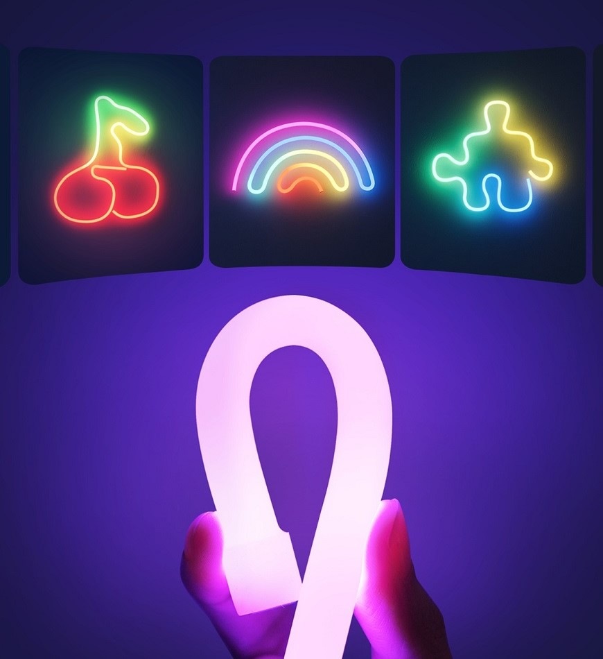 LED pásek Govee Neon 2 MATTER, 5m, RGBIC LED pásek Govee Neon 2 MATTER, 5m, RGBIC