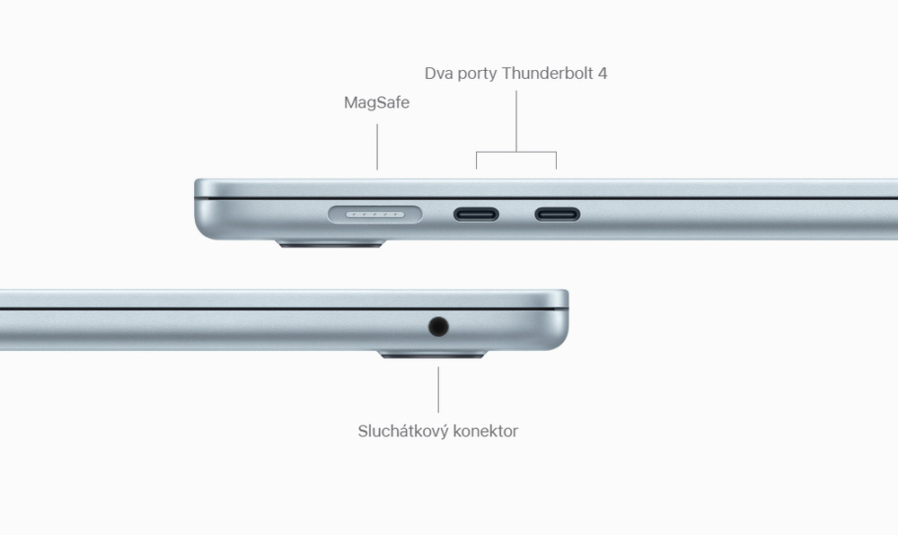 Notebook Apple MacBook Air 13" M4 10× GPU, 16GB, 512GB - blankytně modrý CZ Notebook Apple MacBook Air 13" M4 10× GPU, 16GB, 512GB - blankytně modrý CZ