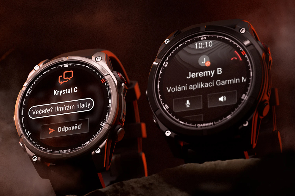 Chytré hodinky Garmin fenix 8 Pro 51 mm AMOLED Sapphire - Titanium / Graphite Silicone Band