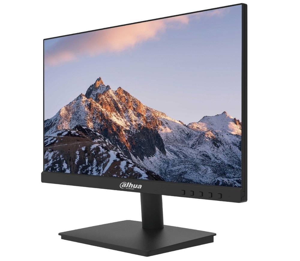 Zapnutý monitor Dahua LM22-A211Y 21,45" otočený doleva