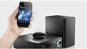 Adaptér Philips AEA2700 Bluetooth stříbrný Adaptér Philips AEA2700 Bluetooth stříbrný