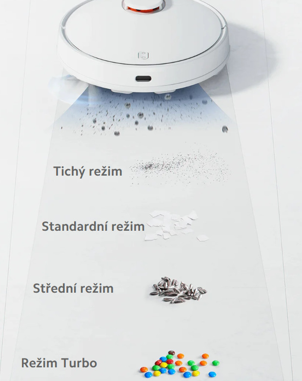 Robotický vysavač Xiaomi Vacuum S10 bílý