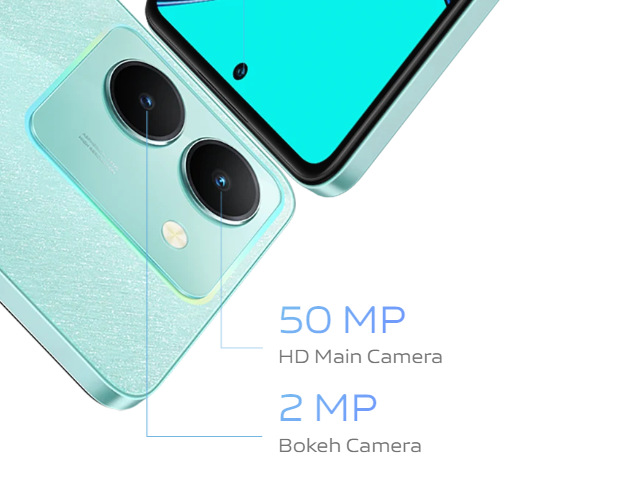 Mobilní telefon vivo Y36 8 GB / 256 GB černý