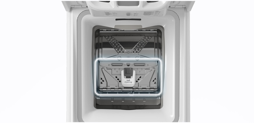 Pračka Beko TB721DAVESCS bílá Detail obrázku bubnu.
