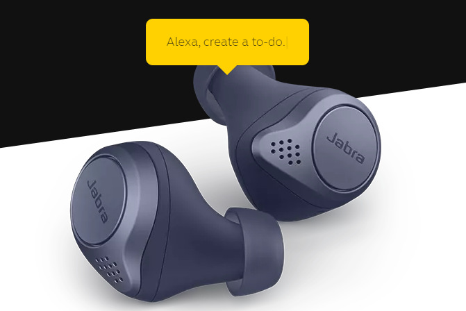 Sluchátka Jabra Elite Active 75t modrá