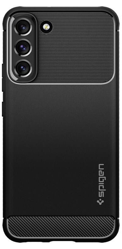 Kryt na mobil Spigen Rugged Armor na Samsung Galaxy S22 černý