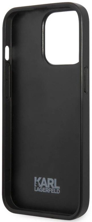 Kryt na mobil Karl Lagerfeld Ikonik Flower na Apple iPhone 13 Pro šedý Kryt na mobil Karl Lagerfeld Ikonik Flower na Apple iPhone 13 Pro šedý