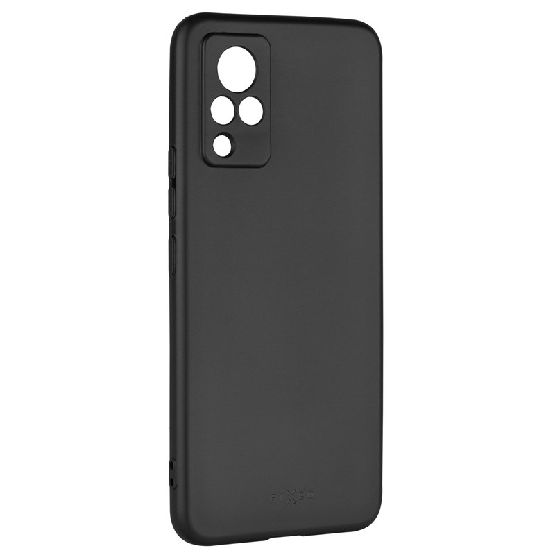 Kryt na mobil FIXED Story na Vivo V21 5G černý