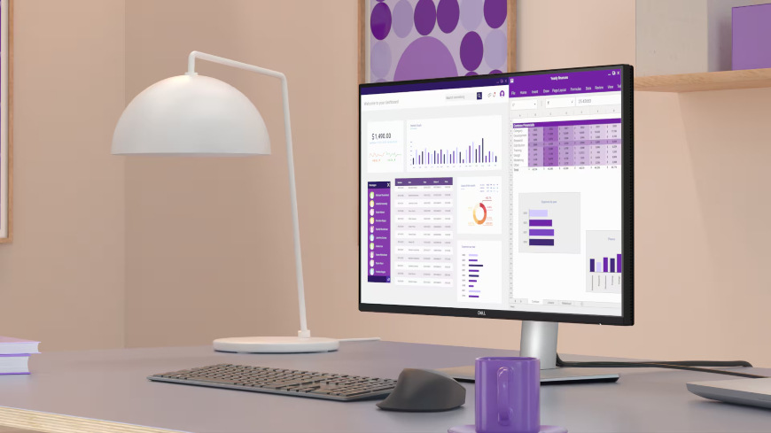 Monitor Dell P3225QE černý/stříbrný Dell Pro 32 Plus 4K P3225QE, černá/stříbrná
