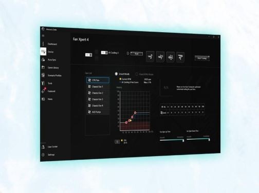 Fan Xpert 4 - Základní deska ASUS PRIME Z890M-PLUS WIFI