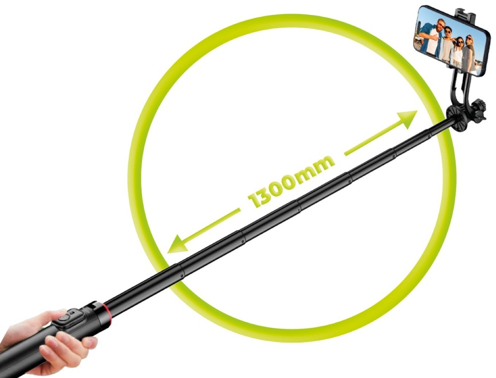 Selfie tyč Mobile Origin Magnetic Selfie Stick Tripod S1 černá Selfie tyč Mobile Origin Magnetic Selfie Stick Tripod S1 černá